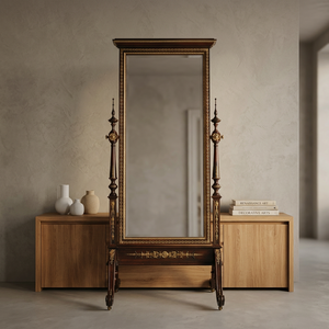 Modern Traditional Stainless Steel Durable Decorative <b>Panel</b> Bedroom and Living Room Bathroom <b>Mirrors</b> - Product Image 5