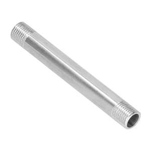 Conexiones <span class=keywords><strong>de</strong></span> Tubería <span class=keywords><strong>de</strong></span> Acero Inoxidable <span class=keywords><strong>de</strong></span> Alta Presión, Niple Roscado Doble Macho Pulido para Tuberías - Product Image 2