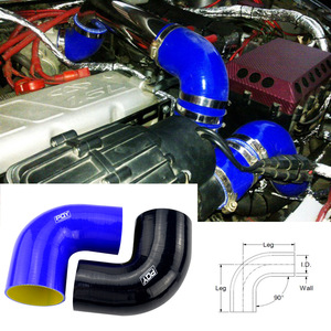 Tuyau en silicone Poy 63mm-76mm 90 degrés pour mise à niveau de l'intercooler - Product Image 5