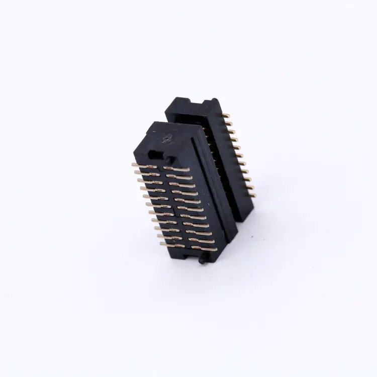 Dişi başlık pcb 0.8mm Pitch 22Pin fiş kurulu kurulu konnektörleri
