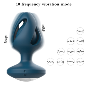 USB Charging Wireless Anal Plug Silicone Waterproof Adult Sex Toy - Product Image 4