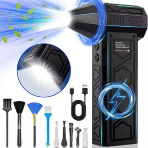 Le nouveau ventilateur portatif rechargeable à quatre vitesses, 130 000 tr/min, pour l'extérieur et l'intérieur, est conçu pour l'élimination de la neige et de la poussière. - Product Image 3