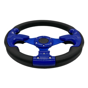 <span class=keywords><strong>12</strong></span>.5인치 블루 플라스틱 PU 유니버설 골프 카트 스티어링 휠 보트 스티어링 휠 - Product Image 2