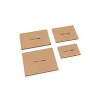 Caja de Correo Corrugada Perforada, Biodegradable y Ecológica, con Logotipo Personalizado, Laminación Mate y Grabado, Embalaje Reciclable