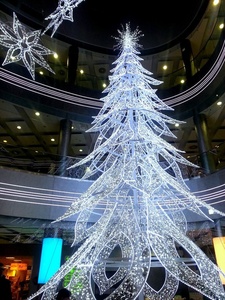 Grandi <span class=keywords><strong>Alberi</strong></span> Natalizi Illuminati 3D a Forma di Cono per Esterni da 20, 30, 40, 50 Piedi - Product Image 2