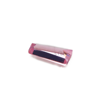 Lot de pierres artificielles trapézoïdables pièces, en zircon cubique rose, de haute qualité