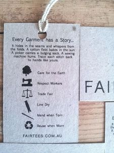 Customized clothing brand hang tags, with logos, <b>paper</b> clothing hang tags, clothing design hang tags - Product Image 3