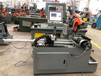 Machine de découpe de tubes CNC à alimentation automatique en métal 315SL, machine de découpe de tuyaux en acier inoxydable