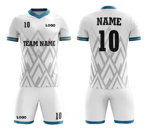 2425 Wholesale Sublimation Blank Soccer Jersey Custom t Shirt Football Quick Dry Breathable Football Jersey <strong>Kit</strong> for Men - Product Image 4