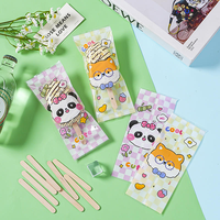 Emballage pour barre chocolatée, sucette glacée, sachet de crème glacée, emballage de sucette glacée, sachet alimentaire en plastique BOPP de qualité alimentaire, thermoscellable, pour aliments pour bébés, lait