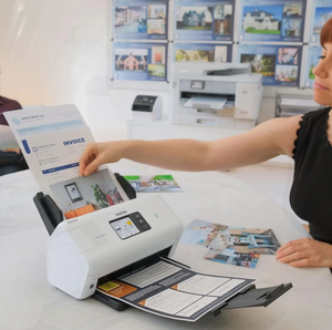 Scanpro siêu 50ppm Duplex Wi-Fi anh em ADS-3300W Máy quét tài liệu không dây giải pháp số hóa văn phòng tốc độ cao - Product Image 6