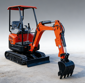 מחפר זחלי קטן במיוחד 1.5 טון 1.8 טון, דגם Strong Power Bagger Machine E/EPA Euro 5,  לשימוש בחללים צרים. - Product Image 4