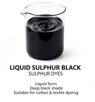 Sulfur Black 1 LIQUID BLACK 4GN sans poussière et prêt à la dilution directe, colorant liquide pour papier au soufre