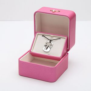 <b>LED</b> Luxury Plastic Jewelry Case Lacquered Wedding Packaging Ring Pendant Jewellery with <b>Led</b> <b>light</b> <b>box</b> - Product Image 3