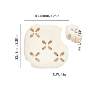 Silicone Douche Vapeurs Plateau <span class=keywords><strong>Ventouse</strong></span> Longue Durée Flake Bain Bombes Conteneur Douche Vapeur Tablette Titulaire - Product Image 6