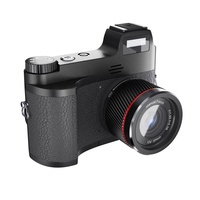 Appareil photo numérique au look classique pour le vlogging, 8 mégapixels, caméra vidéo anti-vibration 18x, caméra vintage 4k