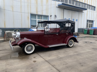 Coche de Turismo de 5 plazas, coche clásico eléctrico, coche antiguo de turismo con certificado CE