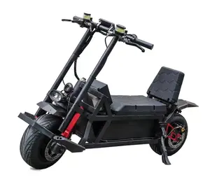 High Speed BEGODE Extreme BULL K6 Electric Motorcycle 13 Inch K6 Electric Scooter 3500W*2 Motor Speed 115km/h Voltage 134V