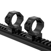 Supports de lunette à profil bas WESTHUNTER WTDK-30, anneaux de fixation pour tube de 30 mm, adaptés aux bases de 20 mm, pour lunettes de chasse, réinitialisation rapide, montures de viseurs optiques