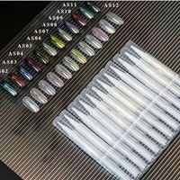 Poudre Magique Effet Miroir pour Ongles, Poudre Flash Liquide Condensée Effet Clair de Lune, Super Lumineuse, Iridescente, Polarisante, Effet Aurore