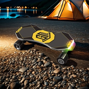 Tốt nhất đường phố điện Skateboard thiết kế bánh xe đạp longboard Hoverboard với PU bánh xe món quà sinh nhật cho thanh thiếu niên và thanh thiếu niên - Product Image 3