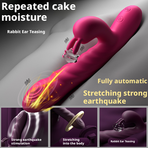 大人用挿入型バイブレーター 女性用オナホール エロティック玩具 卸売 セカンドタイド 静音 100%防水 USB充電式 - Product Image 4