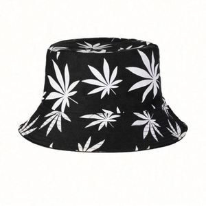 Nouveau chapeau de pêcheur imprimé double face, visière pare-soleil, style personnalisé, chapeaux seau tendance pour hommes et femmes - Product Image 6