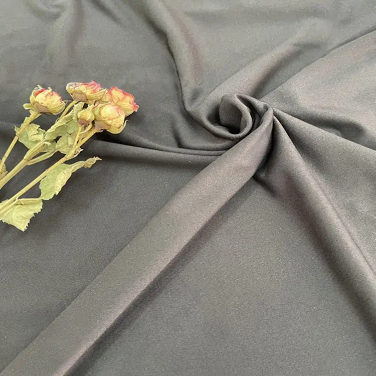 Material ecológico rept malha interlock tecido, reciclado de poliéster spandex interlock tecido para roupas esportivas polo