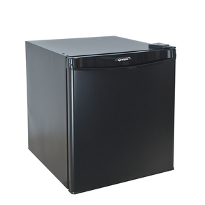 Mini-réfrigérateur de bar d'hôtel ORBITA 47 litres noir à porte pleine avec compartiment congélateur pour chambres d'hôtel et d'appartement - Product Image 4