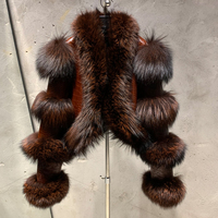 Manteau court en peau de mouton gaufrée effet croco avec fourrure naturelle, veste courte à bordure en fourrure pour femme, vêtement décontracté pour femme printemps automne