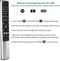 2,4G Smart TV Magic Reemplazo de mando a distancia de reemplazo de la llave compatible con la llave NRTFLIX del mando a distancia LG para el control en caja de forma fácil