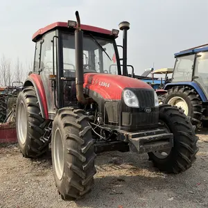 Tractor multiusos de buena calidad, Tractor profesional agrícola con piezas opcionales, YTO LX904 90hp 4wd