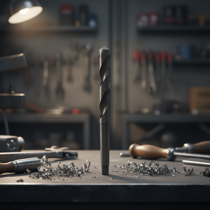 Broca helicoidal de vástago cónico Fervi de 10 mm para perforación de metal - Product Image 2