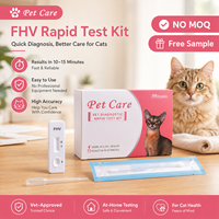 Lyme-Anaplasma-Kombi-Testkit für Katzen, Schnelldiagnostik-Kassette für Lyme ANA, Vektorscreening, Kostenlose Probe, Großhandels-OEM-Lieferanten-Kit