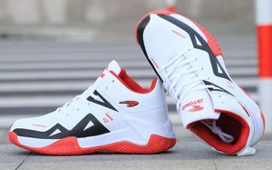 รองเท้าบาสเก็ตบอลรุ่นใหม่ปี 2026 - รองเท้าลำลองหนังทรงหุ้มข้อสำหรับผู้ชาย - รองเท้าสไตล์นักเรียนแฟชั่นสำหรับเดินเล่นและเล่นกีฬา - Product Image 2