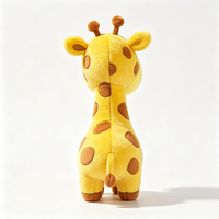 Porte-clés en peluche girafe, adorable pendentif girafe en peluche, porte-clés en tissu de coton doux, petit animal en peluche, OEM ODM