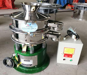 Máquina Separadora Vibratoria Rotatoria Circular Vertical para Ceniza de Soda y Grafito, para Mallas de 60/80 - Product Image 5