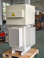 Estabilizador de Voltaje Trifásico de 380v/400v, Regulador de Voltaje Sumergido en Aceite de 300kva/500kva/600kva con Derivación Manual