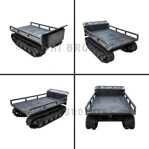 Nouveau châssis à chenilles autopropulsé en caoutchouc, chenilles de 5 tonnes avec moteur pour usine de fabrication et télécommande - Product Image 2