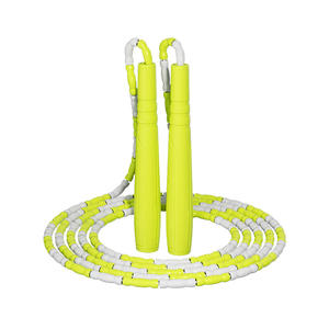 เชือกกระโดดแบบข้อต่อไม้ไผ่ 3 เมตร ปรับความยาวได้ สำหรับเด็กและผู้ใหญ่ ออกกำลังกาย ลดน้ำหนัก ใช้ได้ทั้งภายนอกและภายในอาคาร วัสดุ PP สำหรับทุกเพศ - Product Image 1