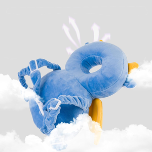 Protector de Cabeza para Bebé, Mochila y Rodilleras para Gatear, Protector de Caídas Ajustable para Bebé, Protección Infantil contra Caídas - Product Image 3