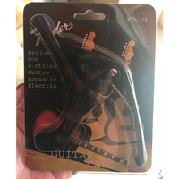 Universal Guitarra Tuning Clamp Key Metal Large Grasp Guitar Capo for Acoustic Folk & Classical Guitars