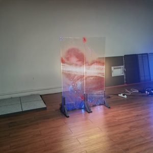 4000cd/㎡ tự dính LED màn hình hiển thị trong suốt Màn hình LED màn hình cửa sổ - Product Image 3