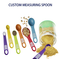 Set di Cucchiai Dosatori in Plastica Personalizzati, Utensili da Cucina con Servizio di Stampaggio a Iniezione Plastica