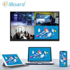 Kích thước lớn 98 inch 110 inch tương tác màn hình phẳng Hiển thị màn hình cảm ứng màn hình bảng thông minh 4k hiển thị cho HọC ViệN - Product Image 2