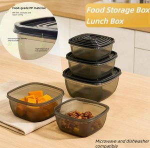 6pcs Food Storage <b>Containers</b> with Lids BPA-Free Microwave and Freezer Safe Meal Prep <b>Containers</b> - Product Image 5