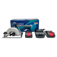 Scie circulaire électrique sans balais professionnelle de 5 pouces, 21V, outil électrique industriel portable pour le bois avec une profondeur de coupe de 45 mm