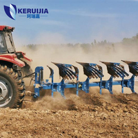 Ventes directes d'usine charrue rabattable réversible hydraulique charrue rotative pour tracteur charrue à grille d'attelage à trois points