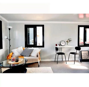 Casa Container Espandibile Zhongchen con Rivestimento Effetto Legno, Casa Modulare Prefabbricata Moderna, Spazio Abitativo Portatile per Glamping in Foresta - Product Image 5