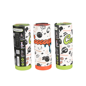 Tubo di Carta Cilindrico Personalizzato per Confezioni di Giocattoli |   Scatola Tubolare in Cartone Ecologico per Conservazione Giocattoli con Stampa Logo OEM - Product Image 3
